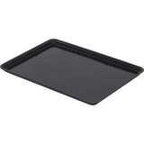 Tray, Cafeteria Style, 18in W x 26in L x 1-1/8in H, Black/ESD redirect to product page